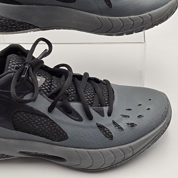 Under Armour HOVR Havoc Shoes Mens Size 7.5 Gray Athletic Basketball 3023088-101